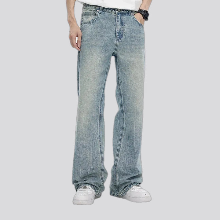 Roomy Sanded Men's Jeans | Jeans4you.shop