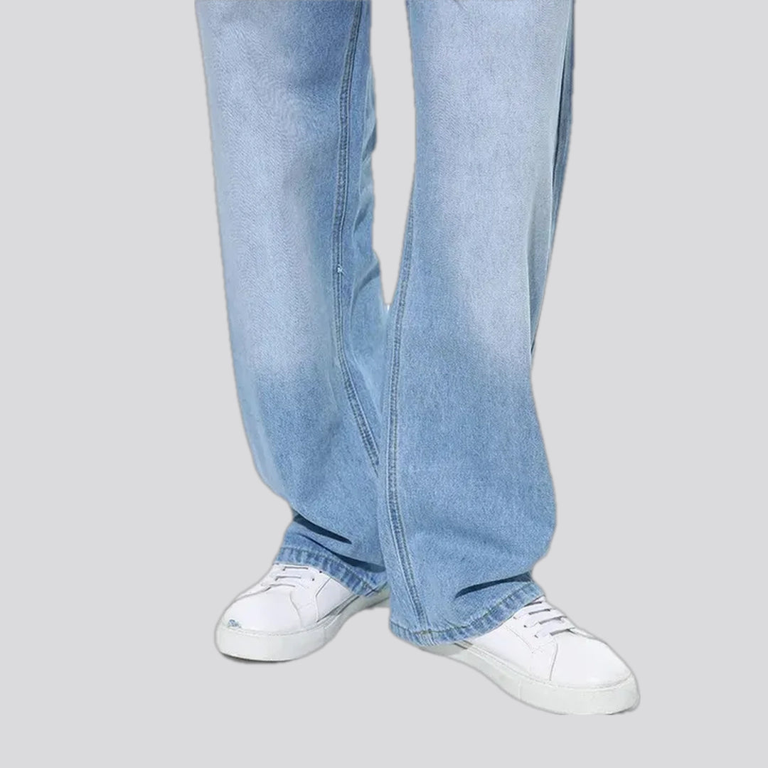 Colored fashion street style men's jeans