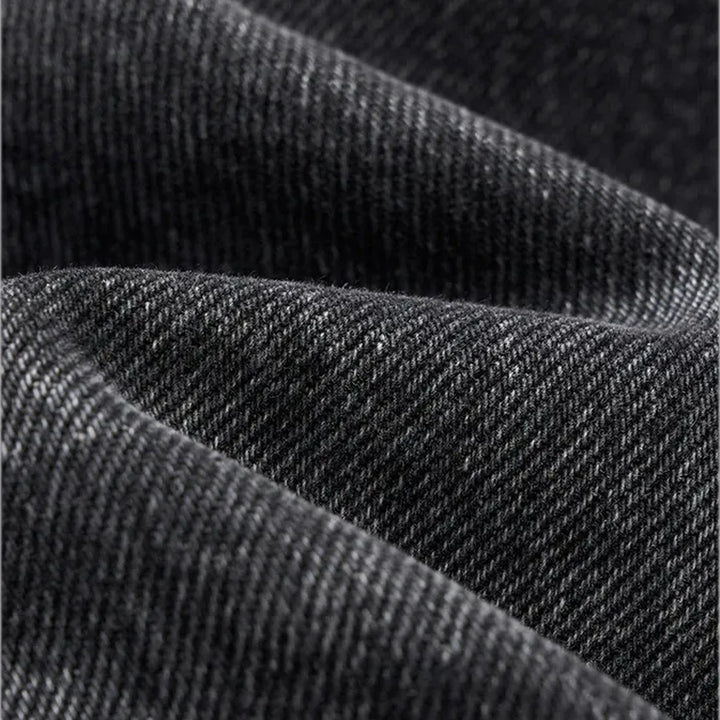 Casual straight stonewashed men's jeans